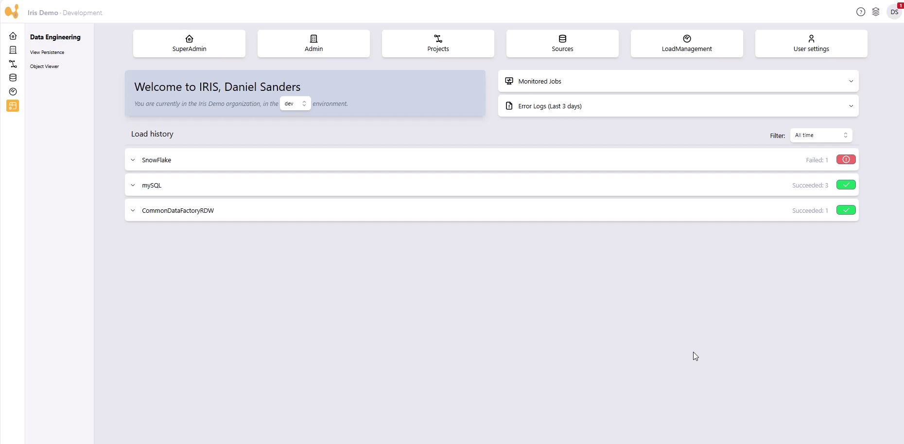 Yres dependency viewer